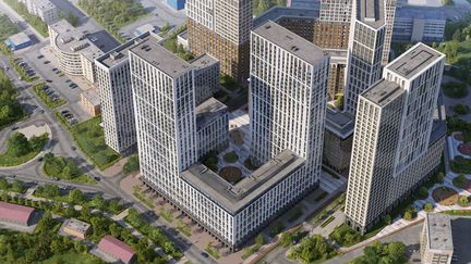 3-к квартира, 70.4 м², 6/34 эт.