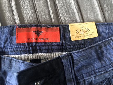 Новые брюки scotch shrunk 128