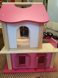 Домик кукольный из дерева Вундеркинд