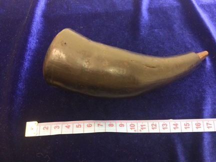 Антиквариат 19 век Охота ёмкость для дроби порохов