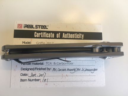 Carson Griffin Real Steel M390