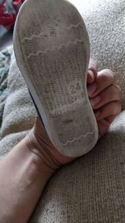 Кеды Котофей 24 р. с текстильным верхом