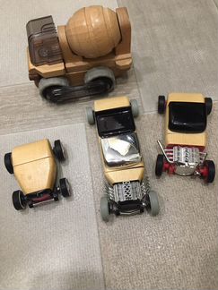 Деревянный конструктор edtoy и automoblox