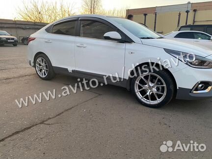 Колёса в сборе HRE HS R17 7,5J на Solaris