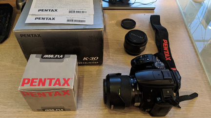 Pentax K 30 + KIT + SMC fa 50 1.4 + сумка
