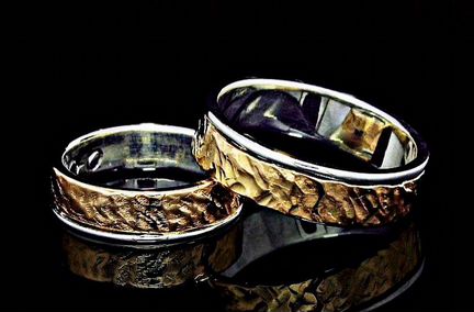 Новые Золотые Обручальные Кольца 585