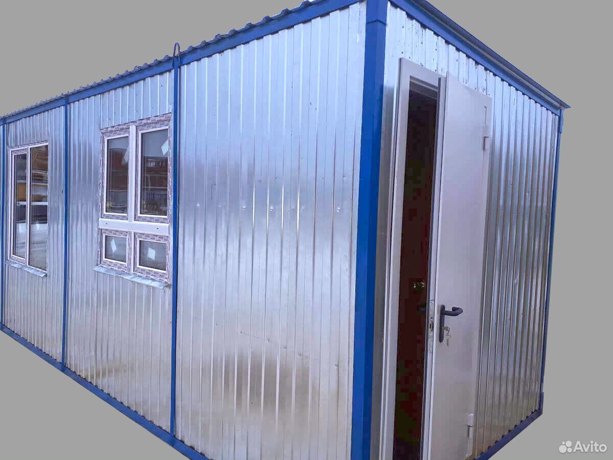 Бытовка с отделкой профлистом