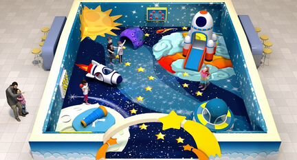 Мягкий игровой элемент 