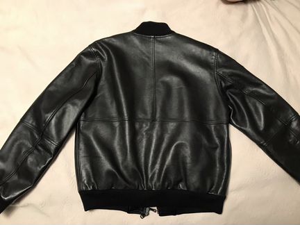 Кожаная куртка мужская, бренд Ferre Jeans, размер