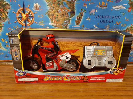 Мотоцикл на пульте управления