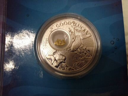 Монета серебро