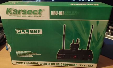 Радио микрофон karsect kru161 uhf 16 каналов