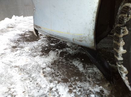 Ремонт передней левой подкрылки