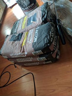 Штукатурка цементная Axton, 25х6 кг