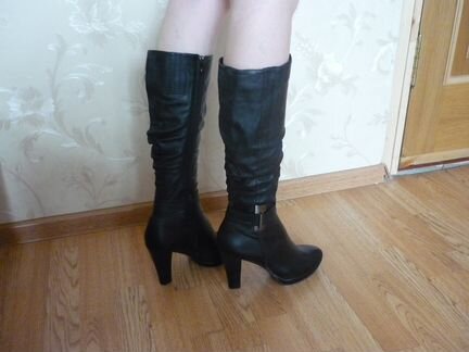 Сапоги новые натуральная кожа