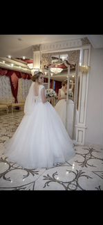 Свадебное платье 42-44 продажа прокат