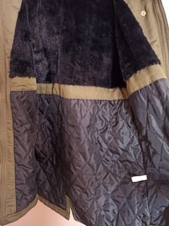 Парка HM, р. 42-44 цвет хаки