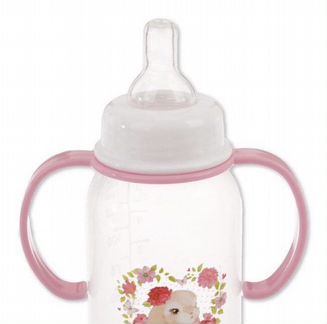 Набор подарочный: бутылочка 125мл. + боди 9-12мес