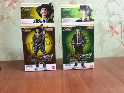 Аниме фигурки Zoro и Usopp из One Piece