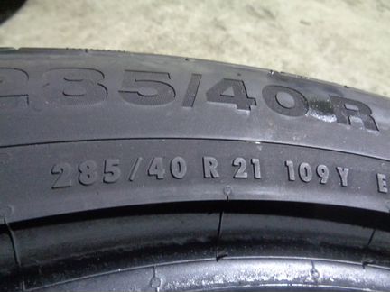 285 40 21 Continental Sport Contact 5 L110B