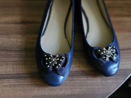 Балетки нат.кожа 37 р-р