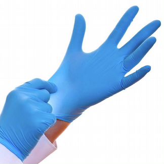 Перчатки медицинские нитриловые