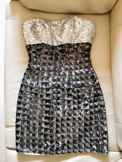 Вечернее платье с пайетками Terani Couture 40-42р