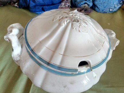 Винтаж. Супница Гардниер 1870-1890гг