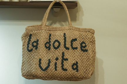 Сумка плетенная Galeries Lafayette