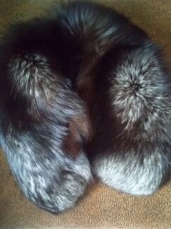 Воротник из чернобурки