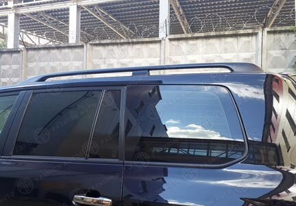 Черные рейлинги Toyota Land Cruiser 200 тойота 200