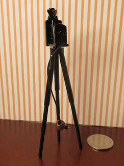 Фотокамера ретро для кукольного домика