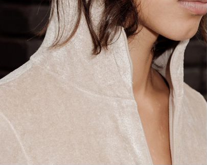 Велюровое боди Baserange