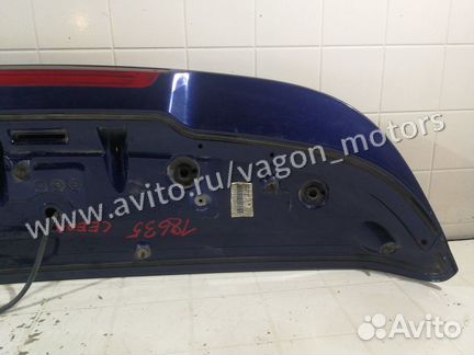 Спойлер багажника задний Kia Ceed 1 PRO 3D