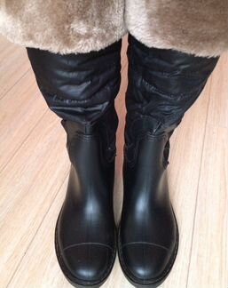 Сапоги жен. резина/полиуретан 38 р-р