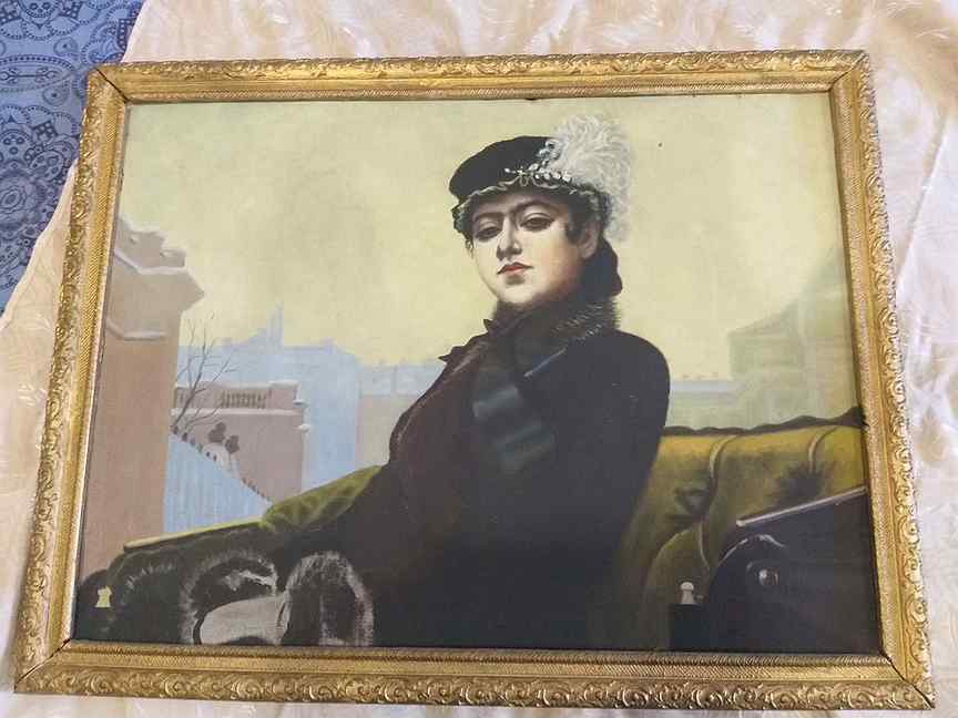 Кто изображен на картине незнакомка