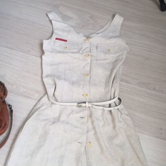 Льняной сарафан