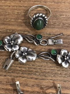 Серебряный набор