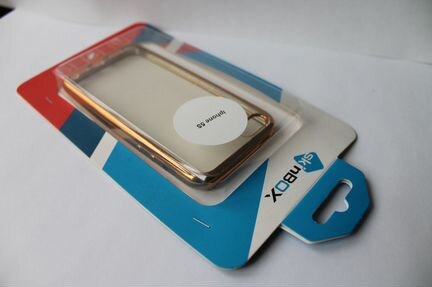 Чехол для iPhone5,5S,5SE SkinBox золото/серый хром