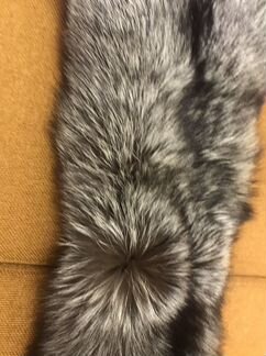 Лисья шкура чернобурая