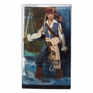 Кукла Барби Капитан Джек Воробей