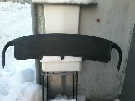 Бампер ауди накладка юпка