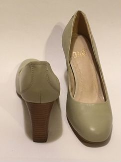 Туфли светло серые, размер 36, кожа натуральная