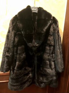 Шуба норковая новая black nafa Black Glam