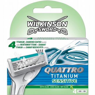 Станки и кассеты Wilkinson Sword (Schick) Quattro