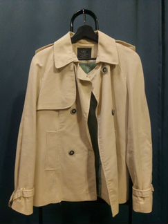 Плащ женский zara бежевый