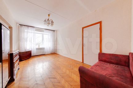 2-к квартира, 52 м², 3/14 эт.