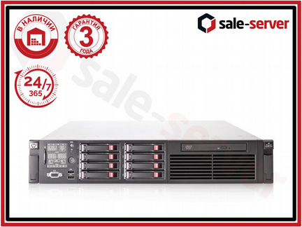 Сервер HP DL380 G7 8x SFF 2x X5675 72GB 750W