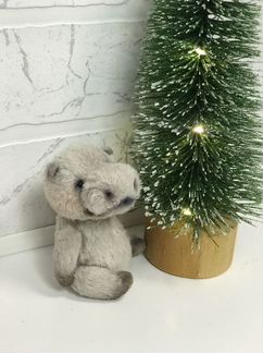 Игрушка Бегемот авторской ручной работы handmade