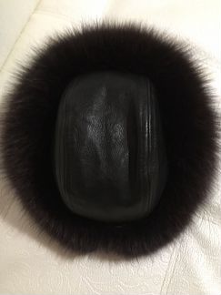 Шапка женская из песца